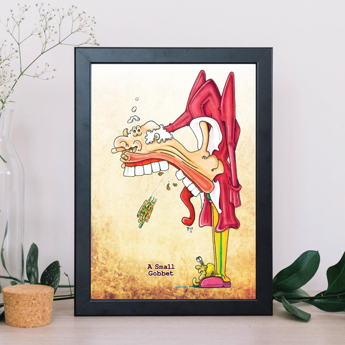 Small Gobbet Art Print