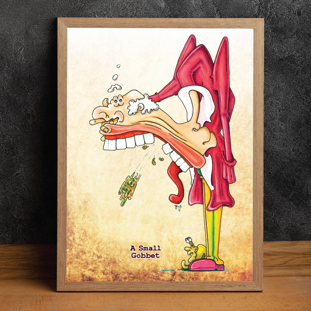 Small Gobbet Art Print