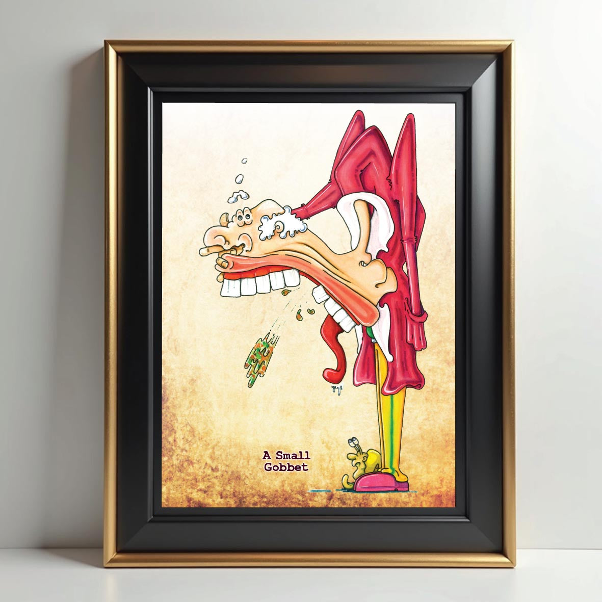 Small Gobbet Art Print