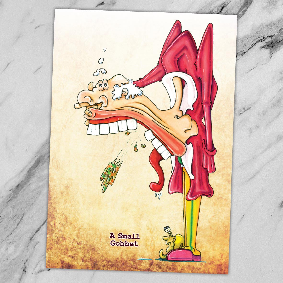 Small Gobbet Art Print