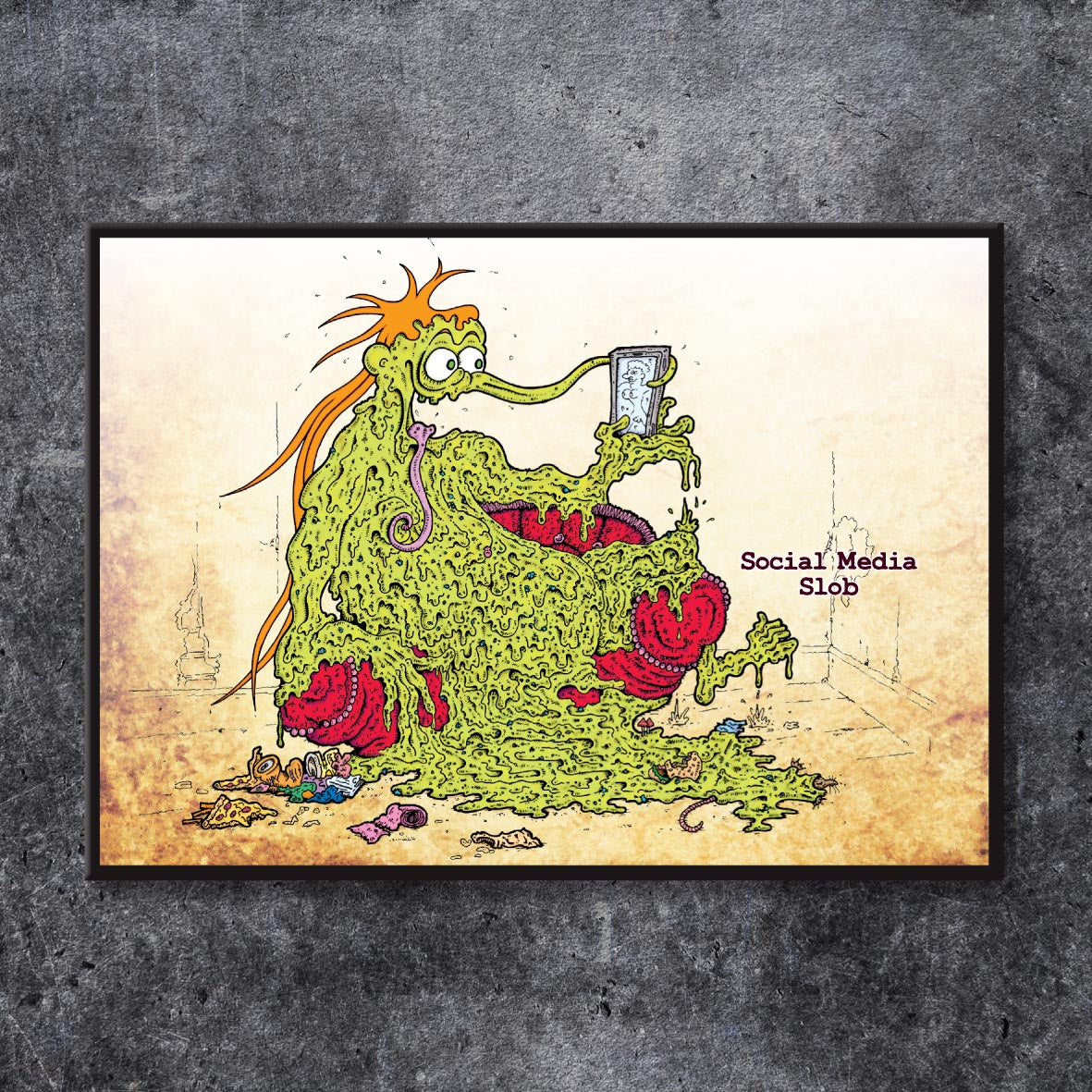 Social Media Art Print