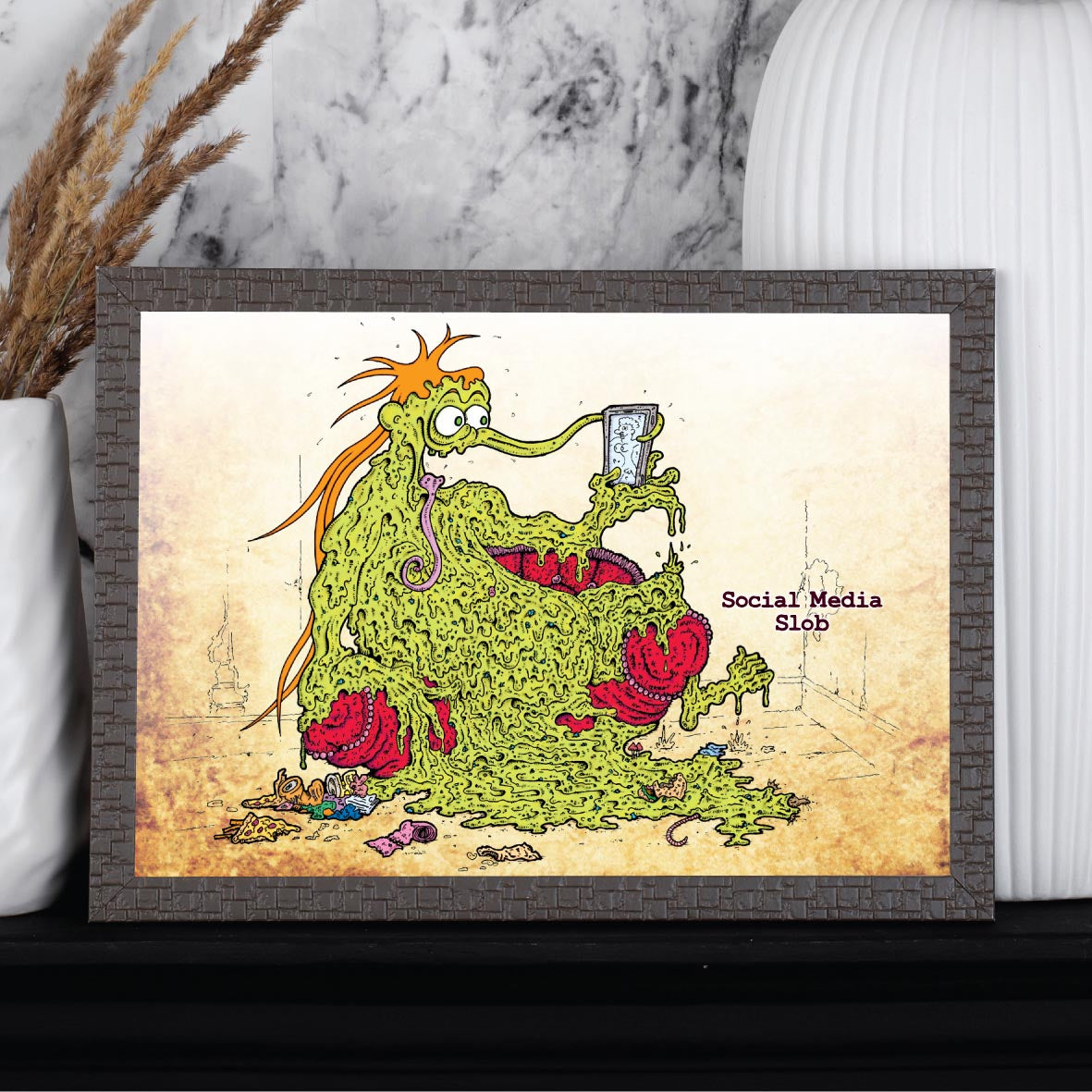 Social Media Art Print