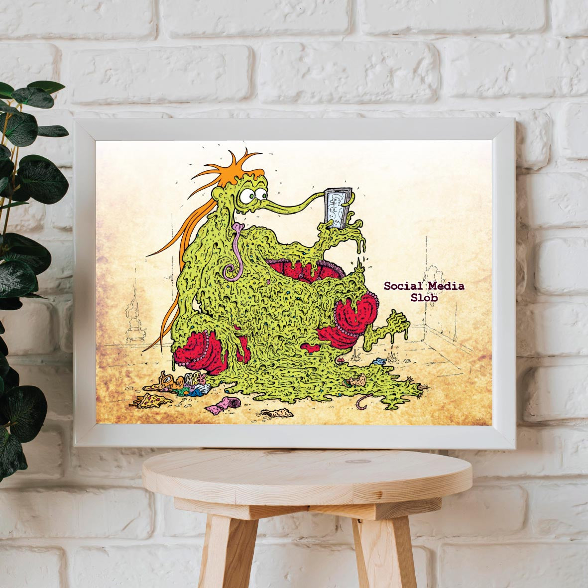 Social Media Art Print