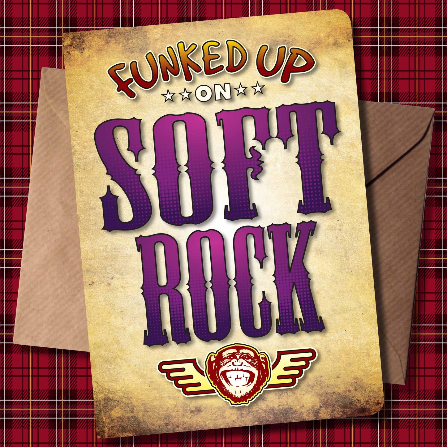 Soft Rock Art Print / Poster / Birthday Card / Greetings Card