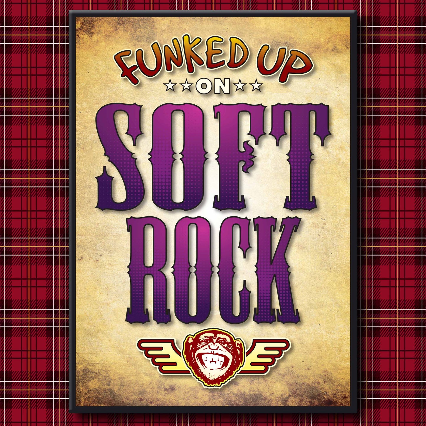 Soft Rock Art Print / Poster / Birthday Card / Greetings Card