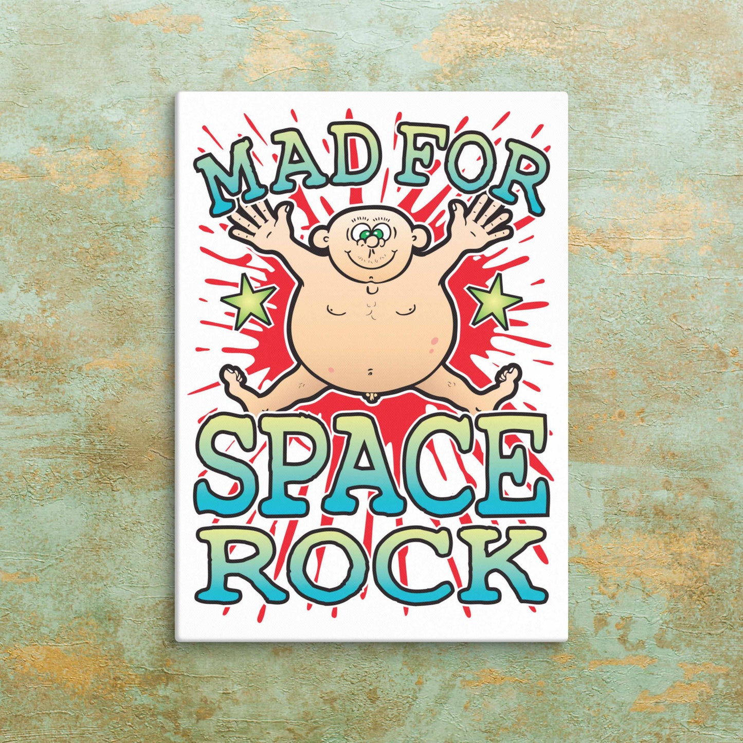Space Rock Canvas Print 51x71cm
