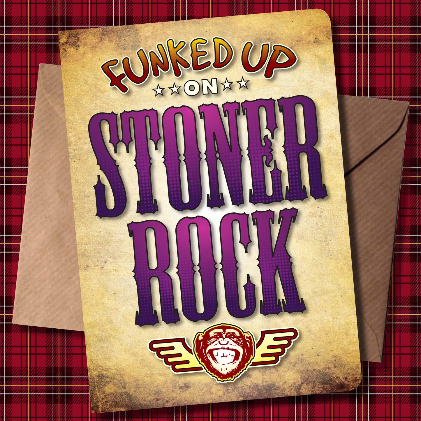 Stoner Rock Art Print / Poster / Birthday Card / Greetings Card