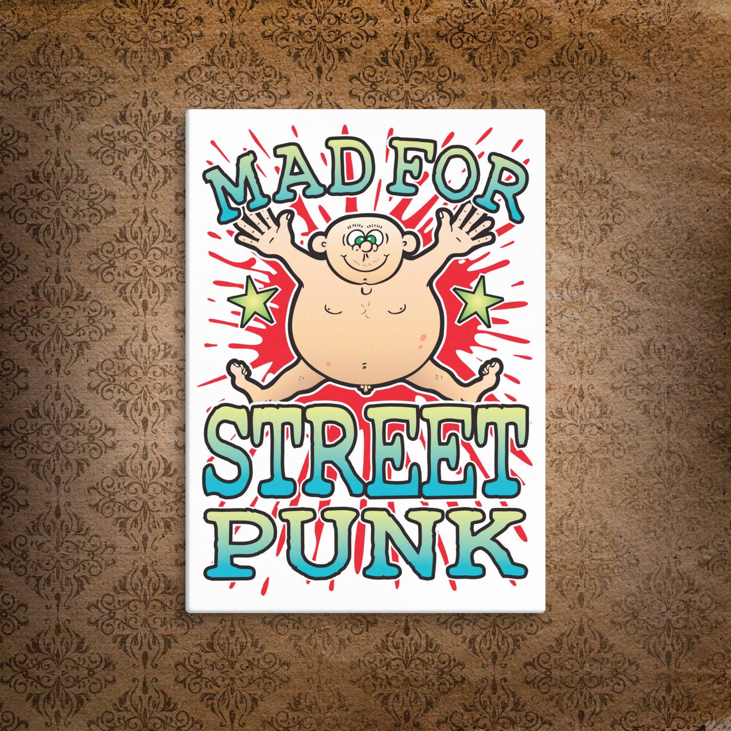Street Punk Canvas Print 51x71cm