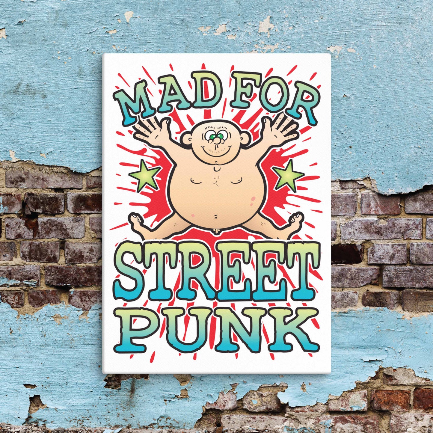 Street Punk Canvas Print 51x71cm