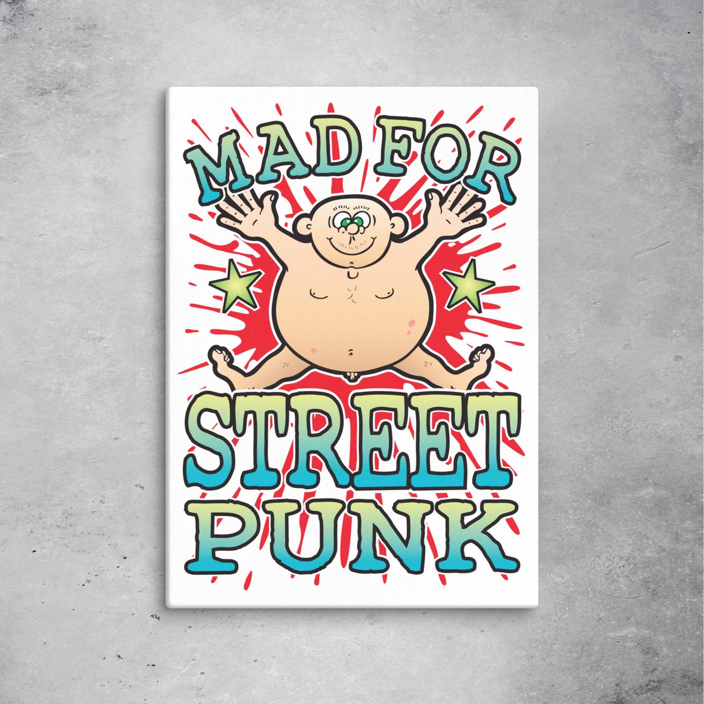 Street Punk Canvas Print 51x71cm