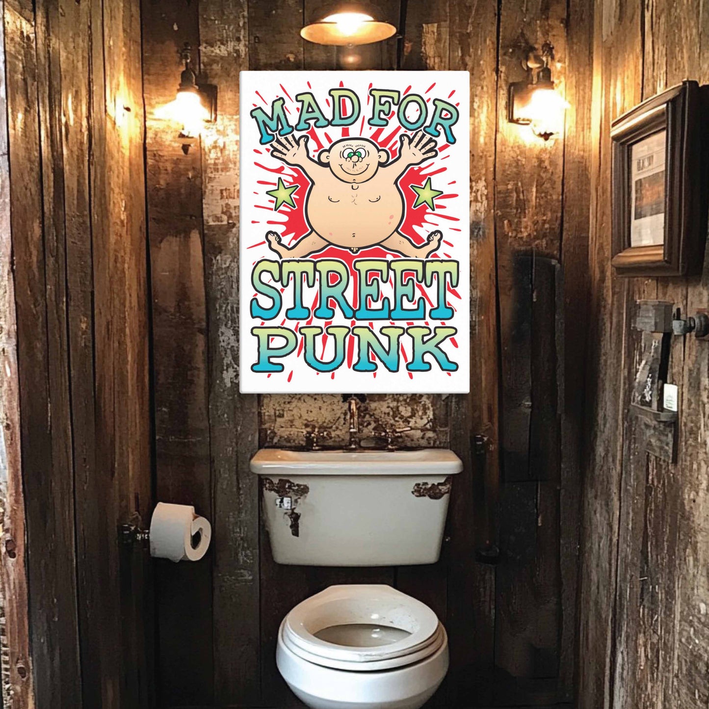 Street Punk Canvas Print 51x71cm