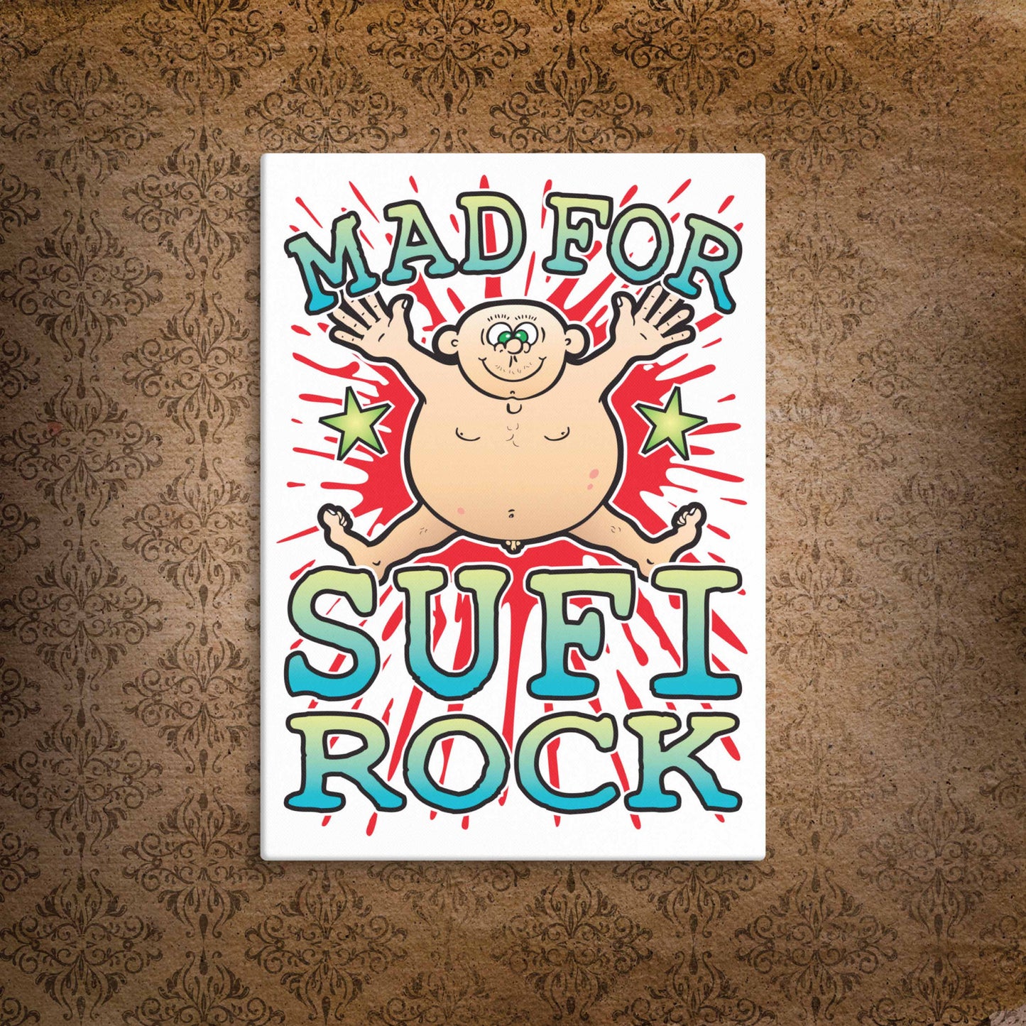 Sufi Rock Canvas Print 51x71cm