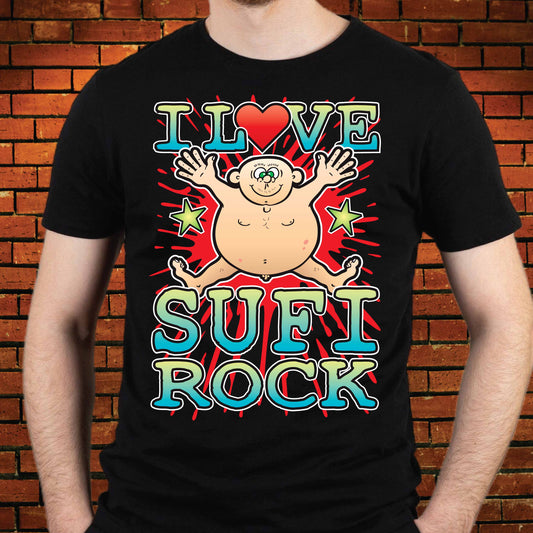 Sufi Rock Cotton Love Music T-Shirt
