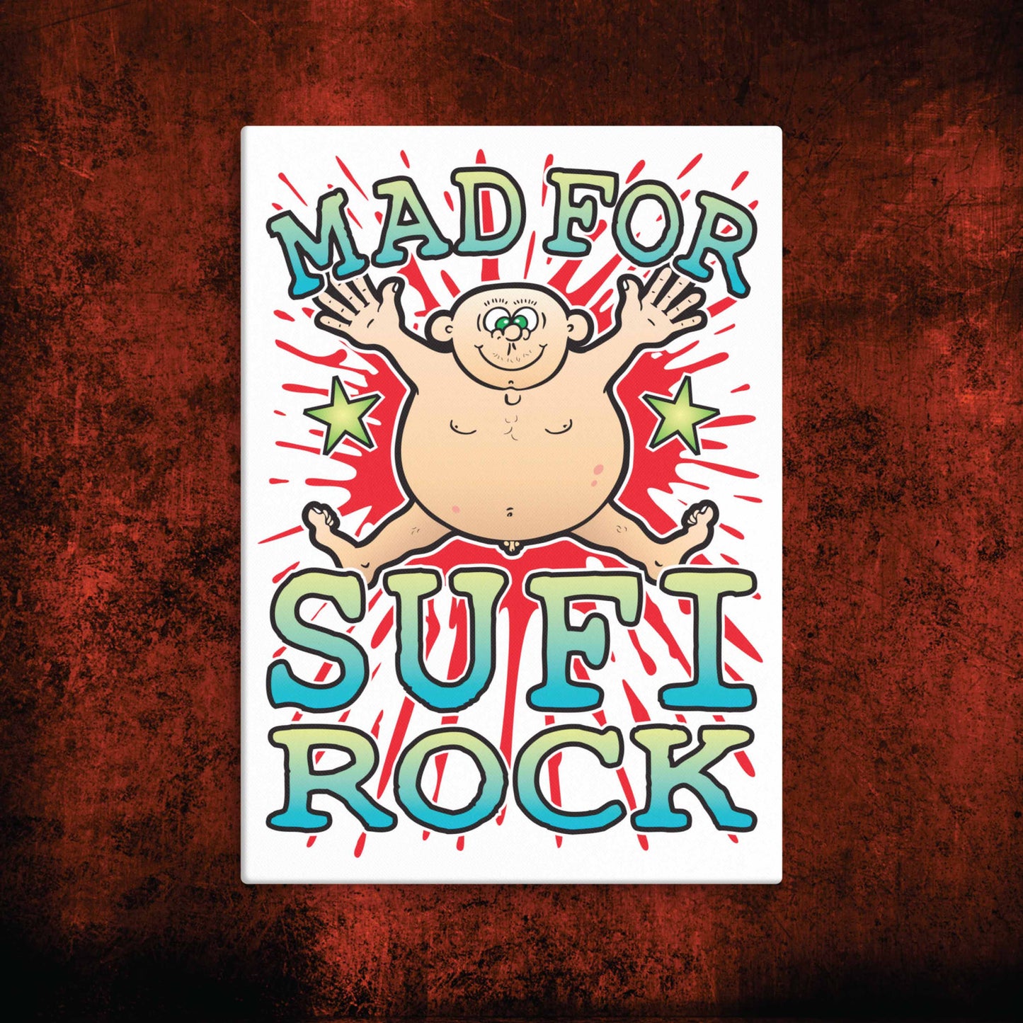 Sufi Rock Canvas Print 30x40cm
