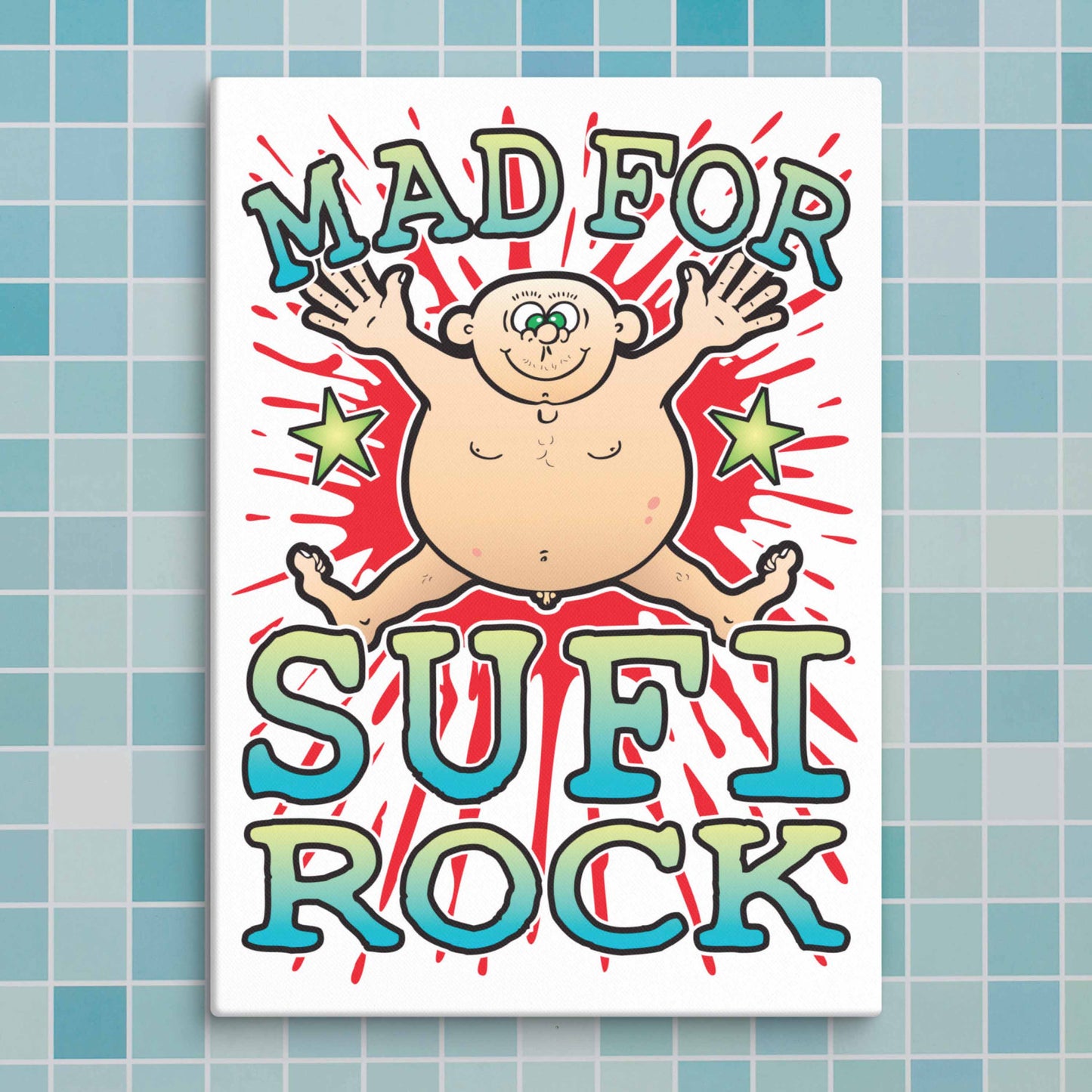 Sufi Rock Canvas Print 30x40cm