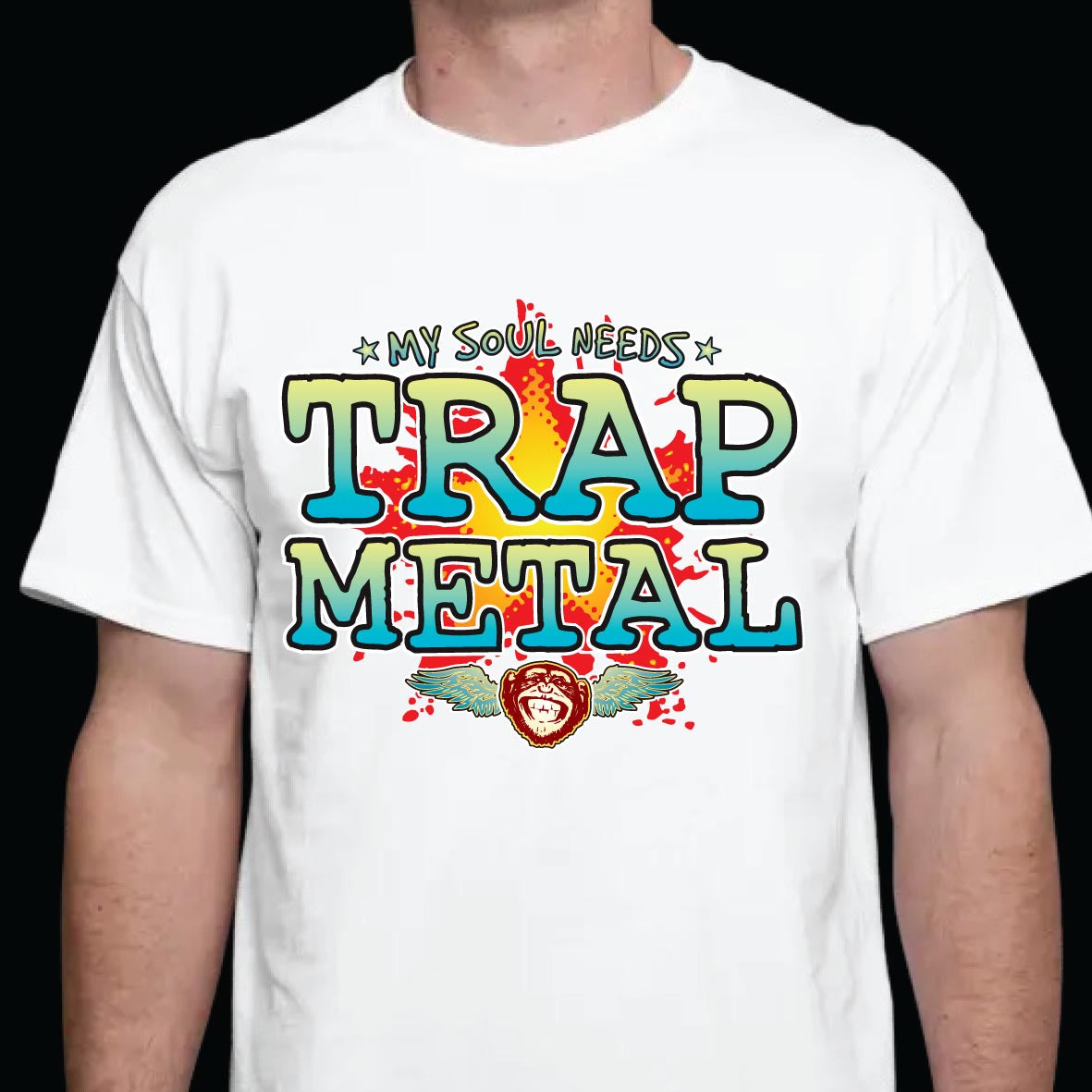 Trap Metal Cotton T-Shirt