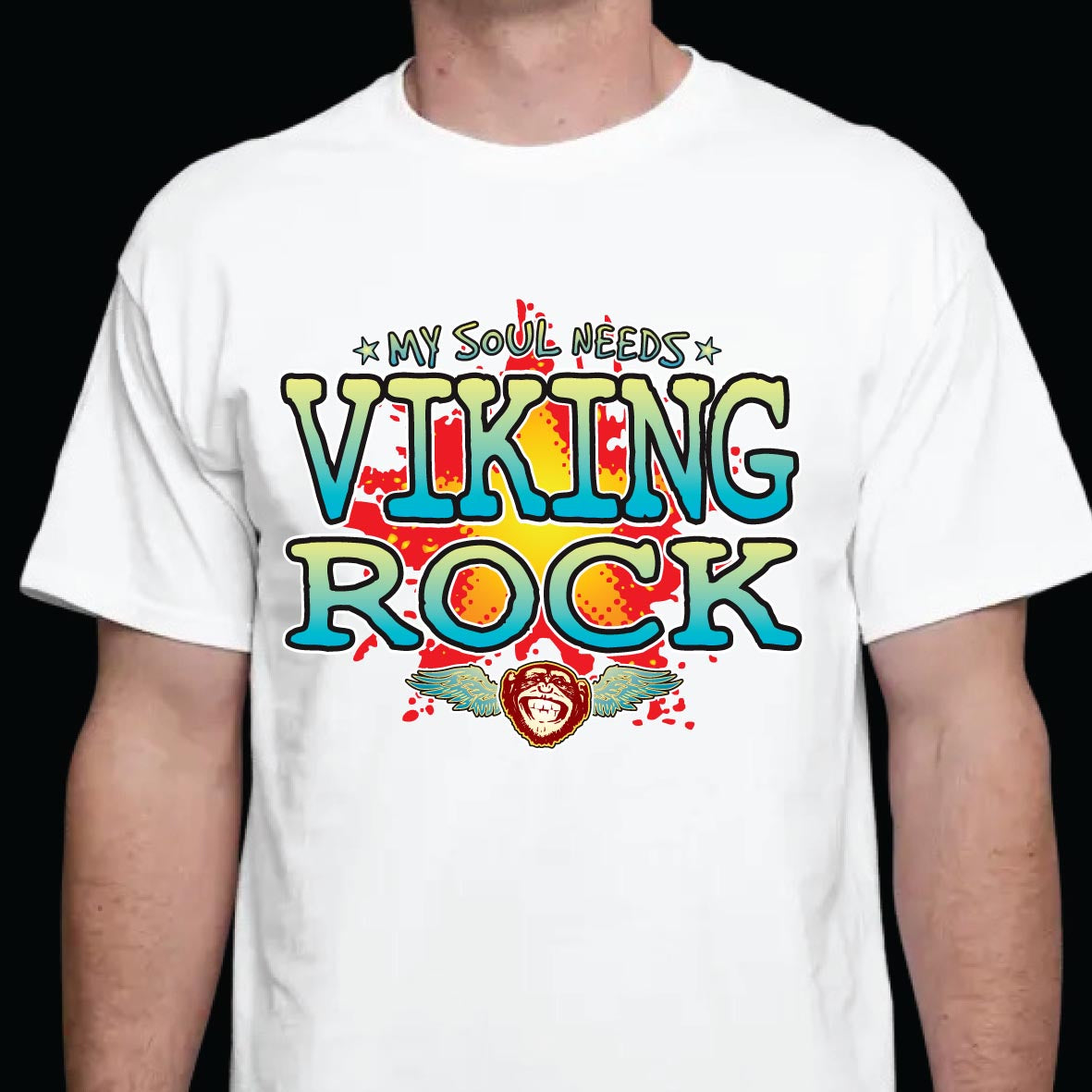 Viking Rock Cotton T-Shirt