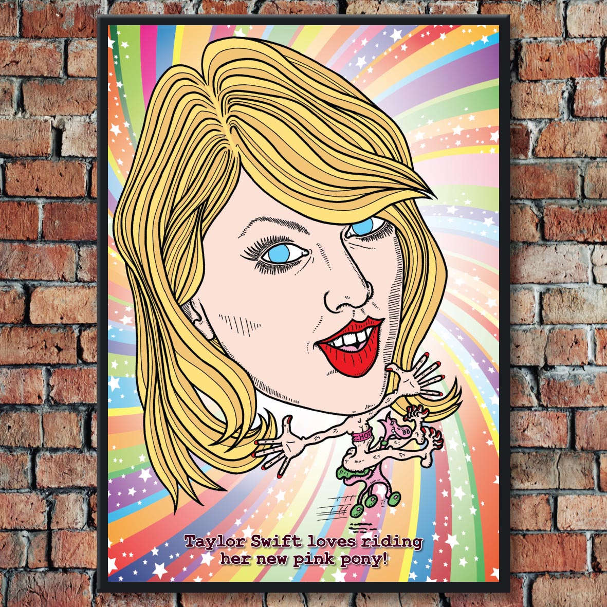 Taylor Swift Pop Art Print