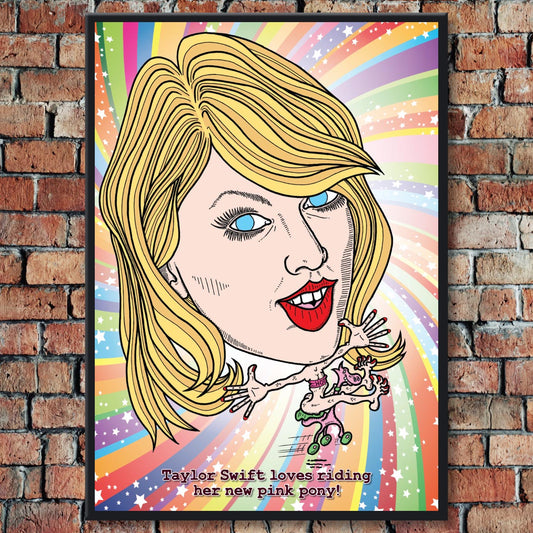 Taylor Swift Pop Art Print