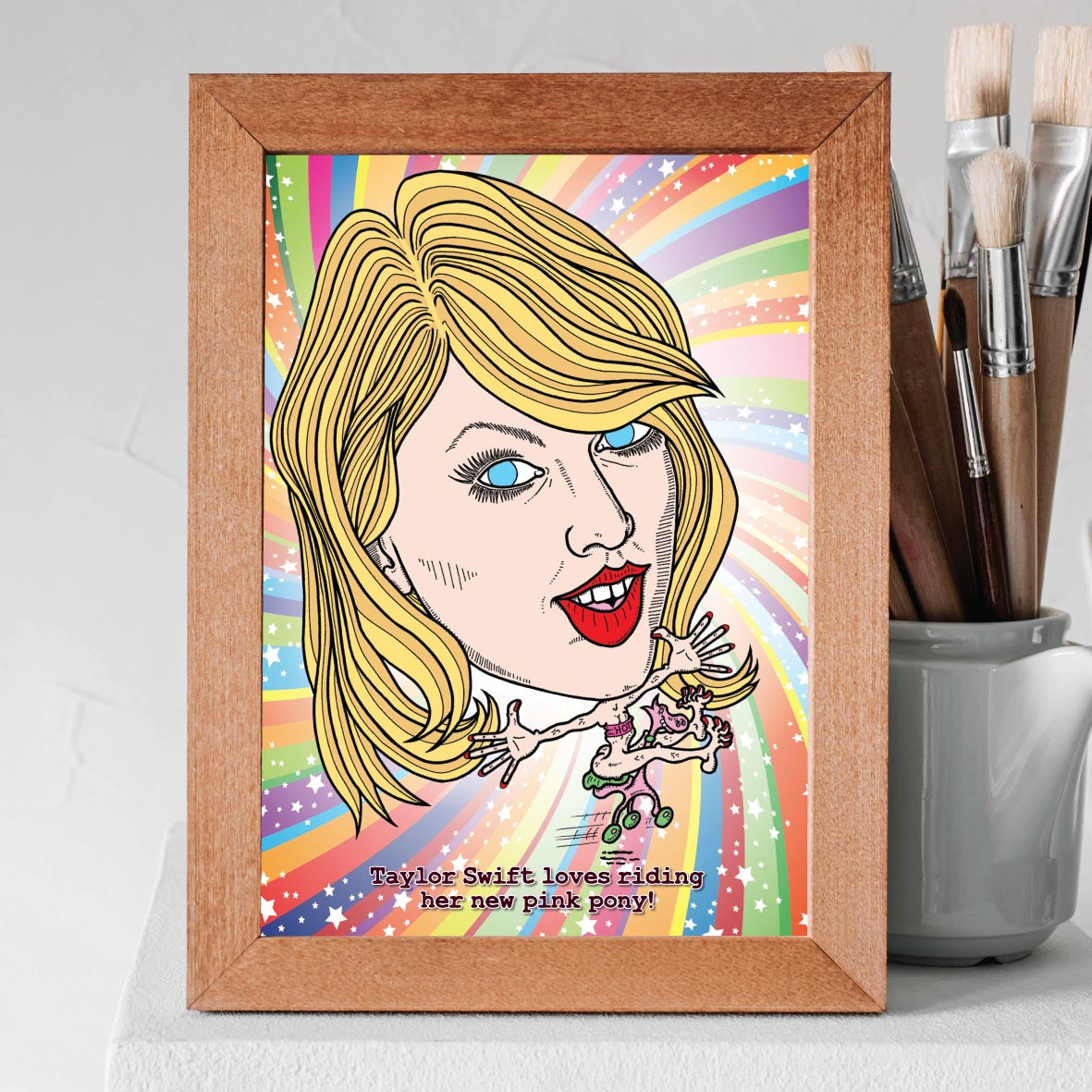 Taylor Swift Pop Art Print