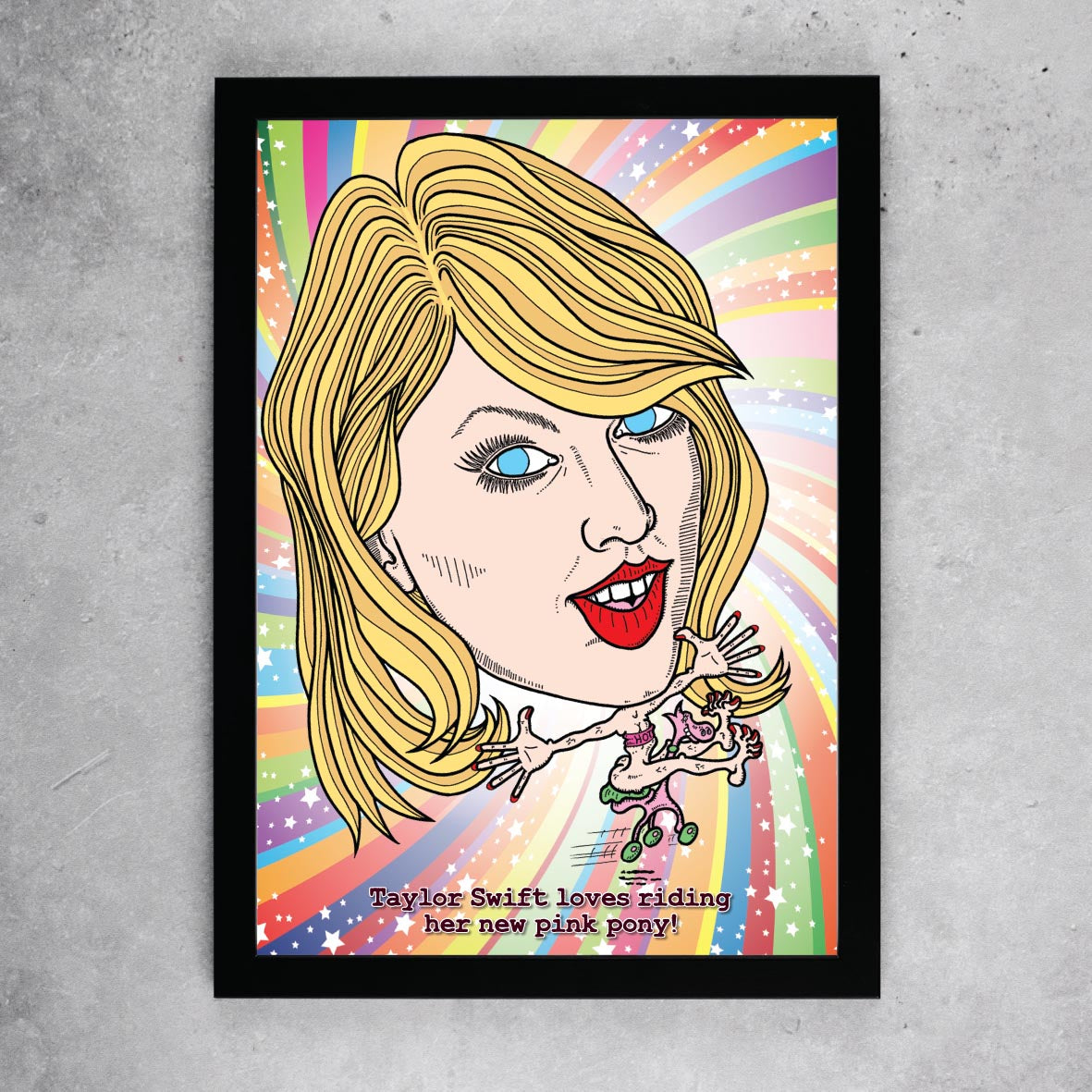 Taylor Swift Pop Art Print