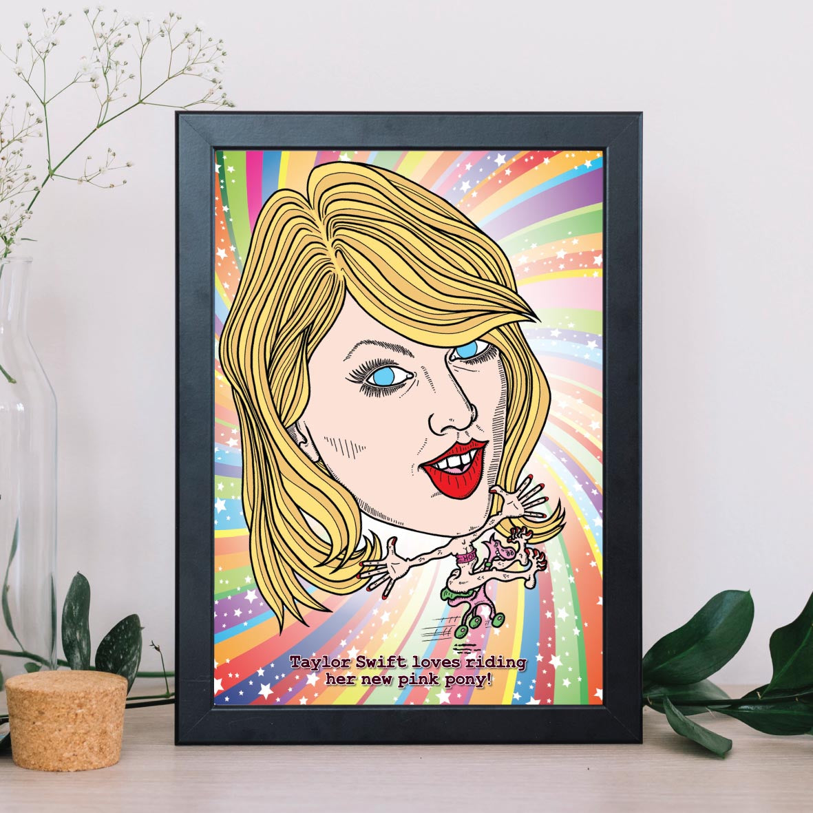 Taylor Swift Pop Art Print