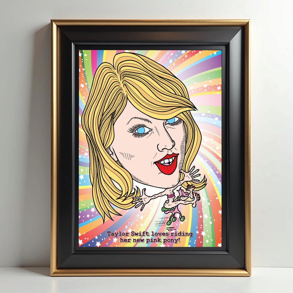 Taylor Swift Pop Art Print