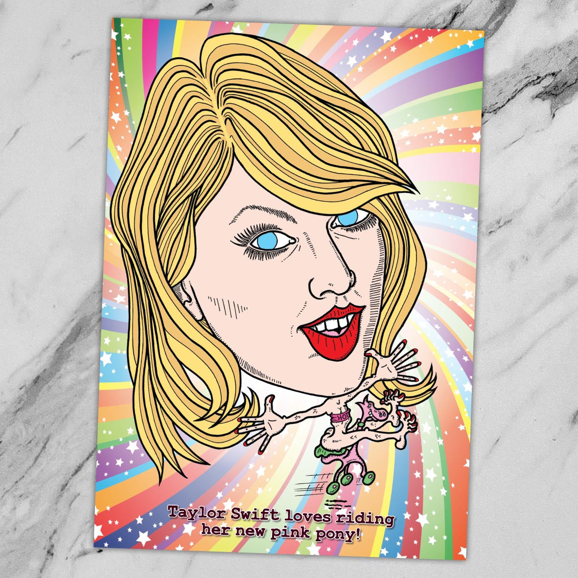 Taylor Swift Pop Art Print