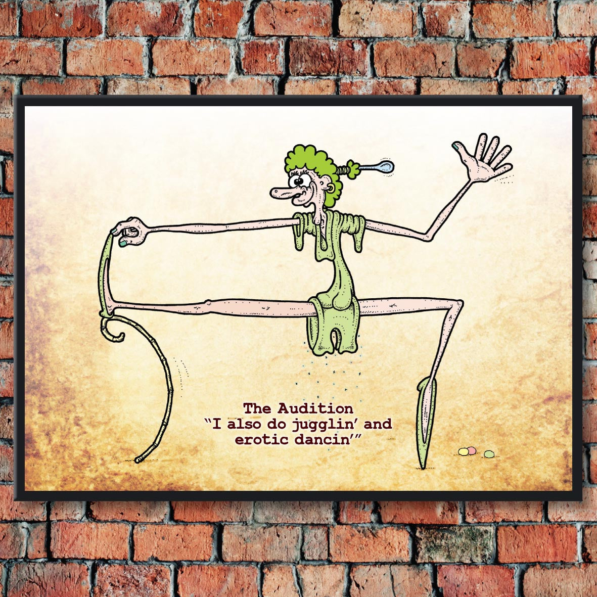 The Audition Art Print