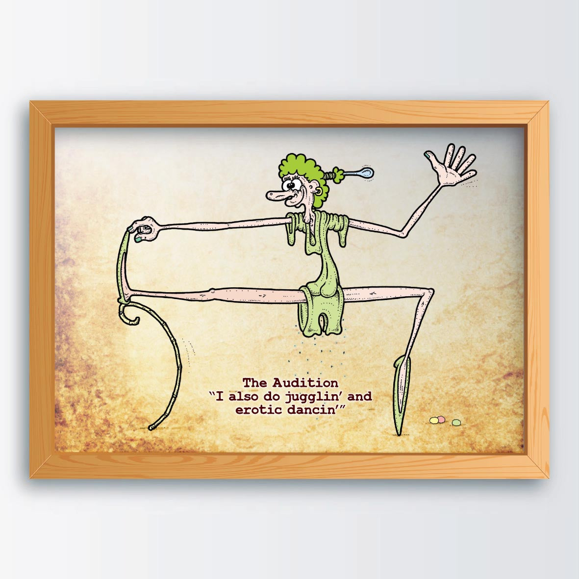 The Audition Art Print