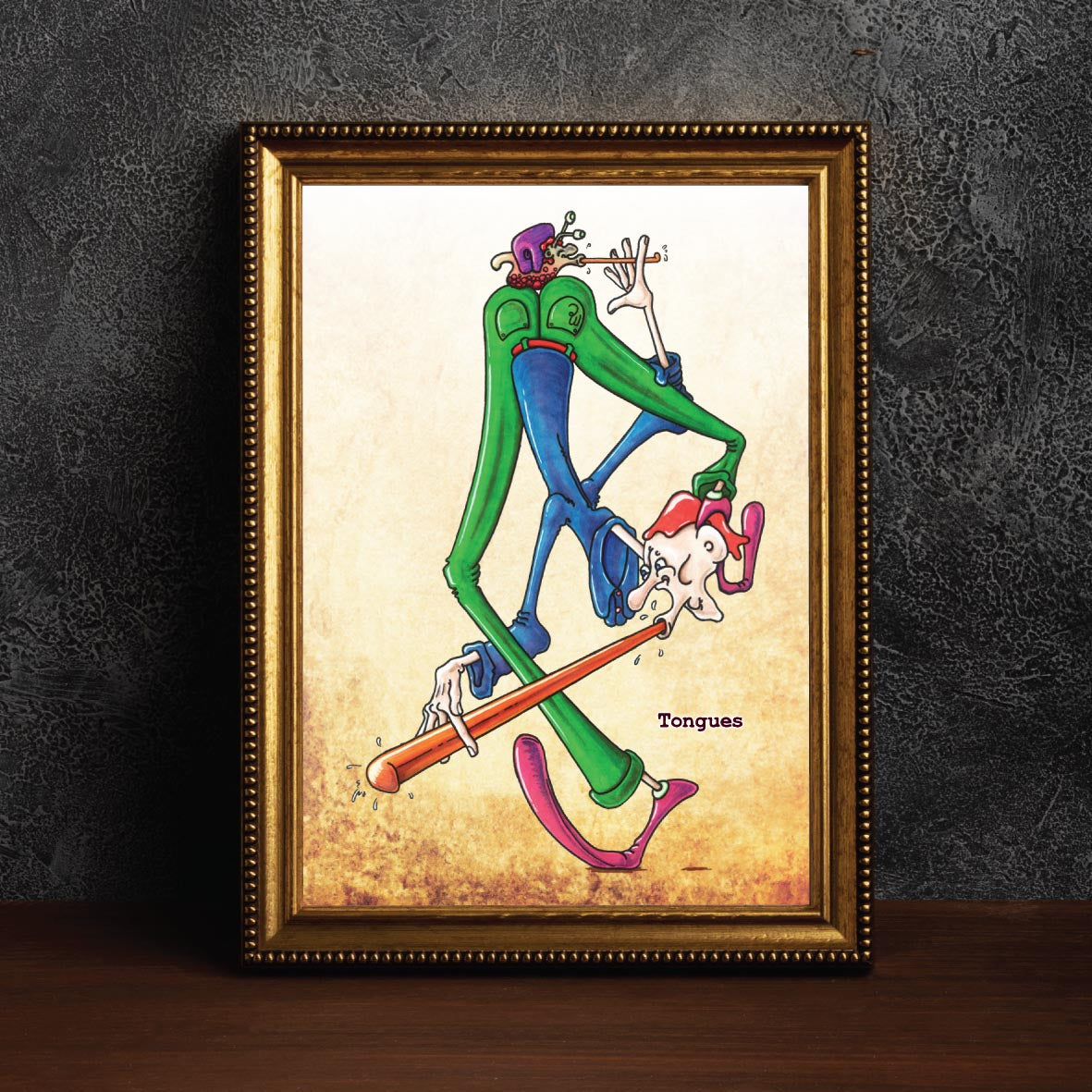Tongues Art Print
