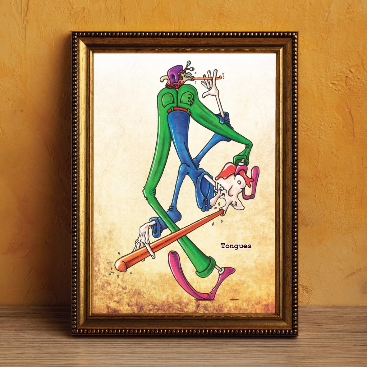 Tongues Art Print