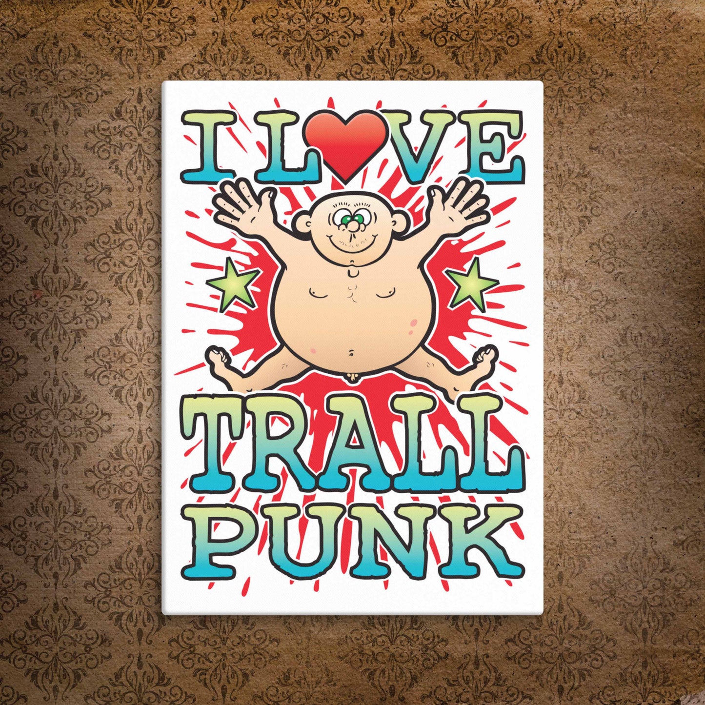 Trallpunk Canvas Print 30x40cm