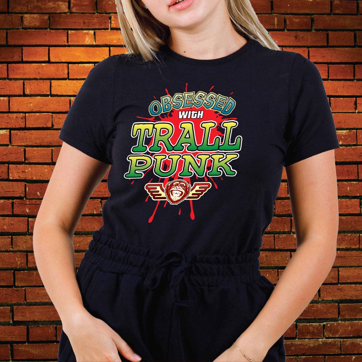 Trallpunk Obsessed Cotton T-Shirt