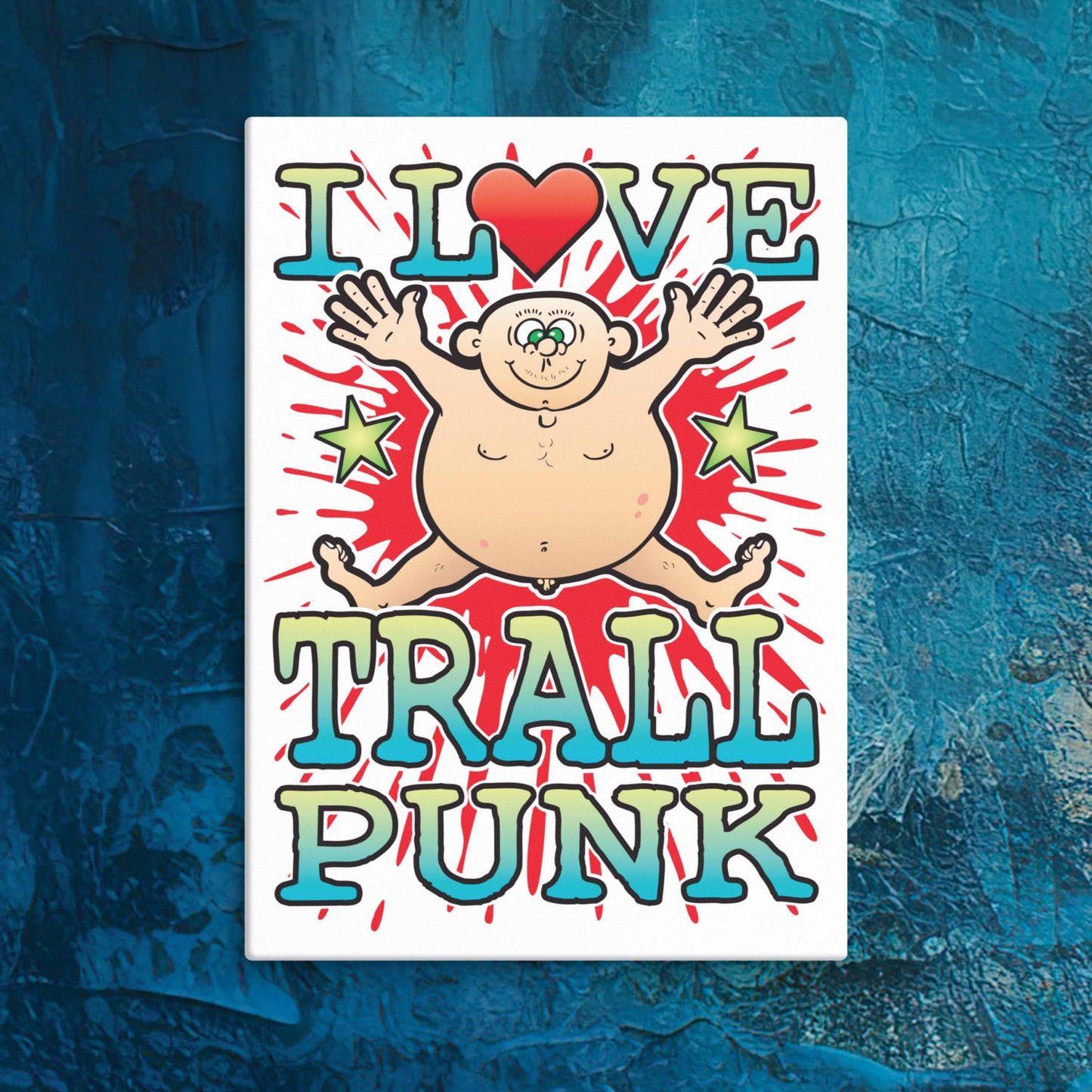 Trallpunk Canvas Print 30x40cm