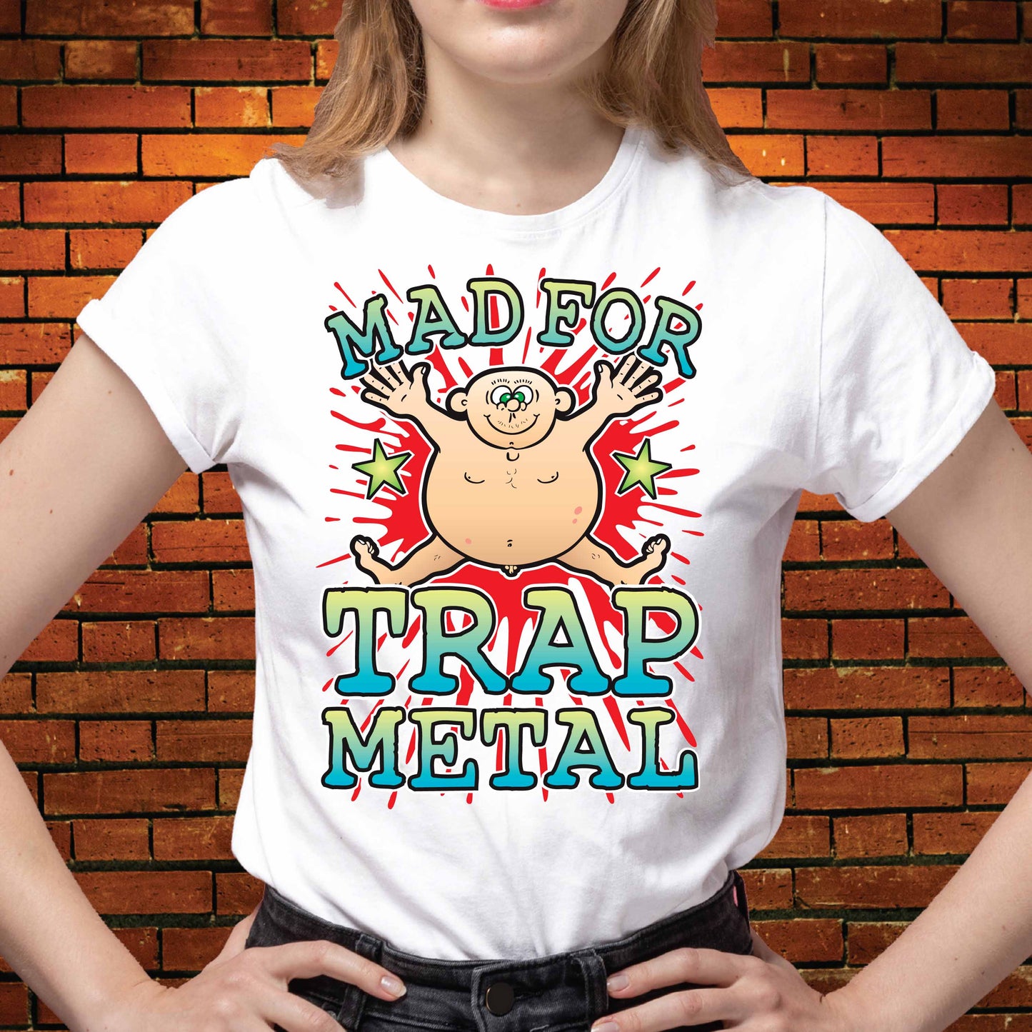 Trap Metal Cotton T-Shirt