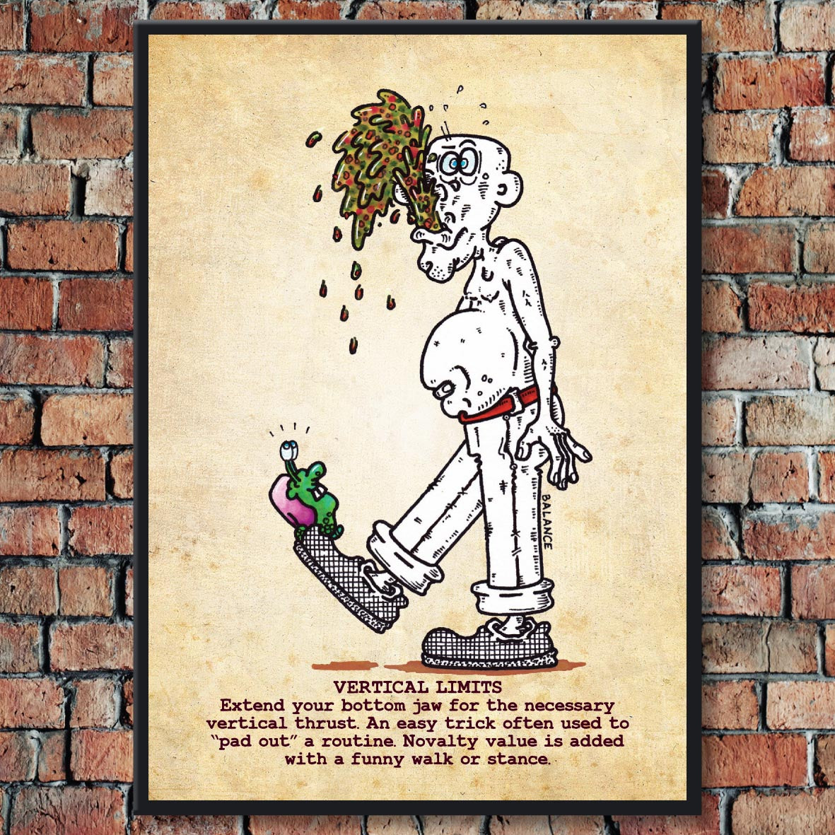 Vertical Limits Art Print