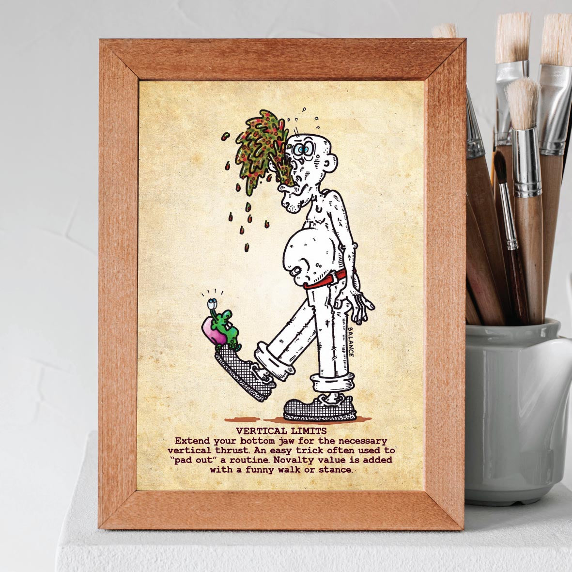 Vertical Limits Art Print