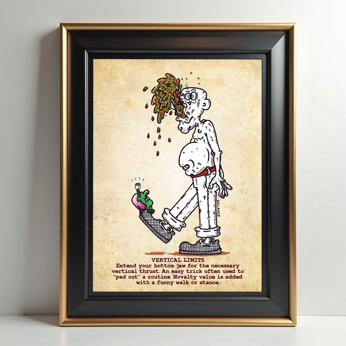 Vertical Limits Art Print