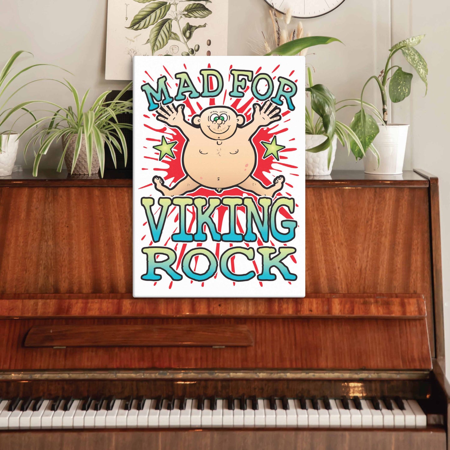 Viking Rock Canvas Print 51x71cm