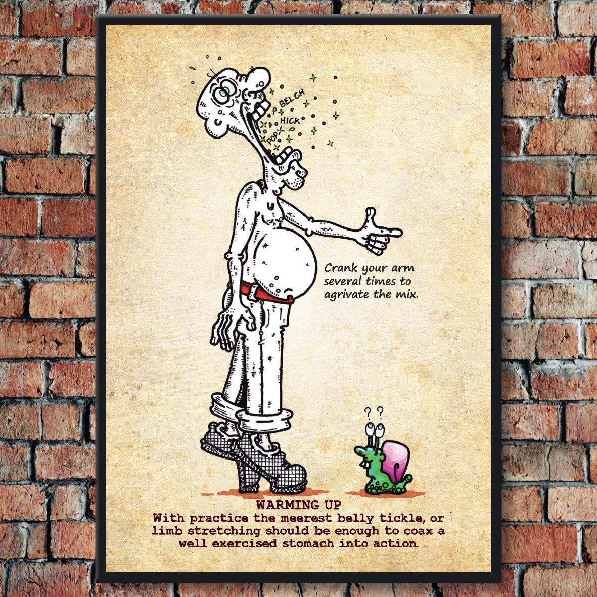 Warming Up Art Print