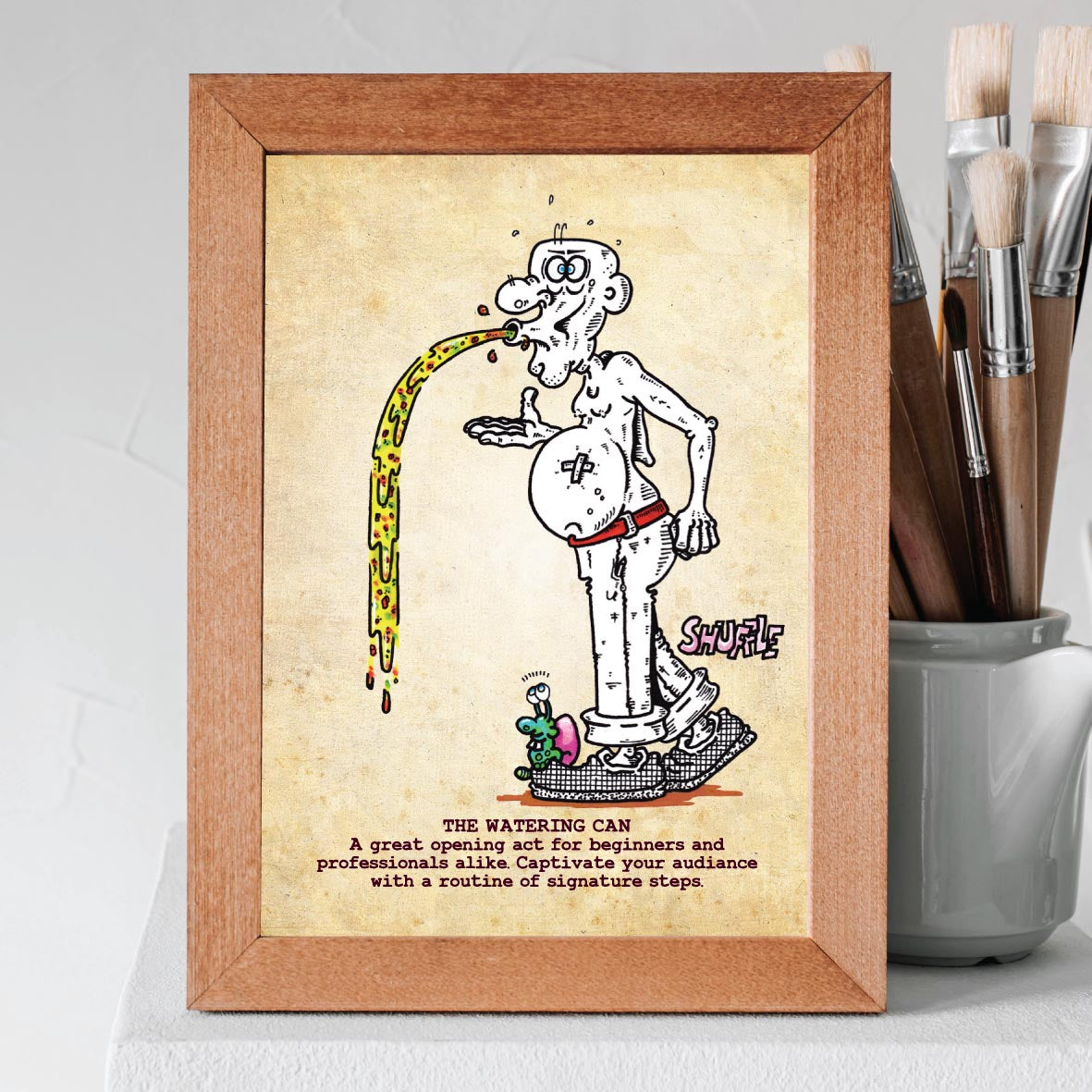 The Watering Can Art Print