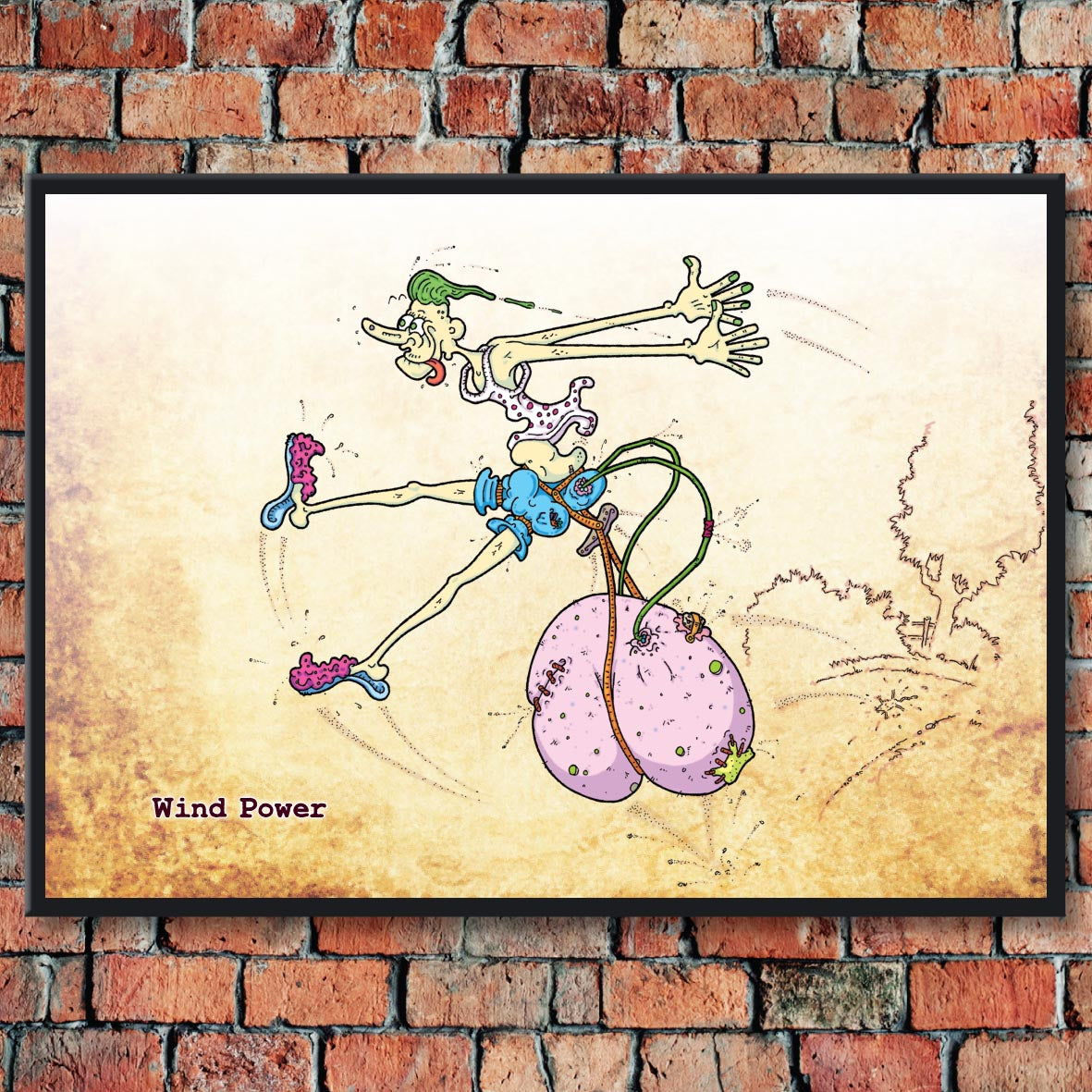 Wind Power Art Print