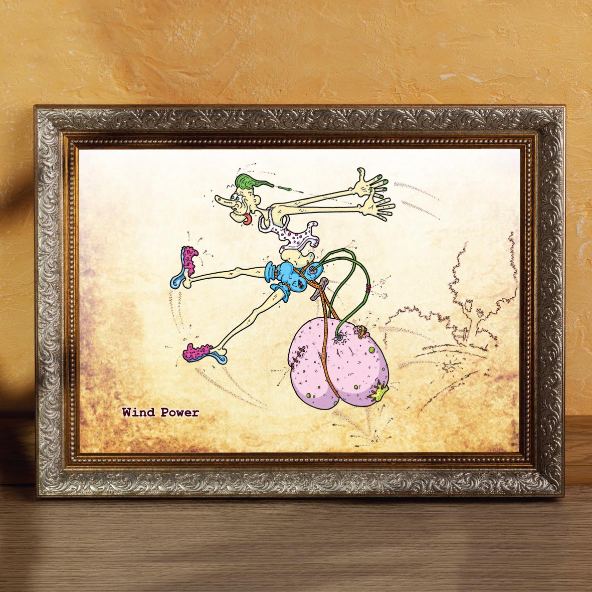Wind Power Art Print