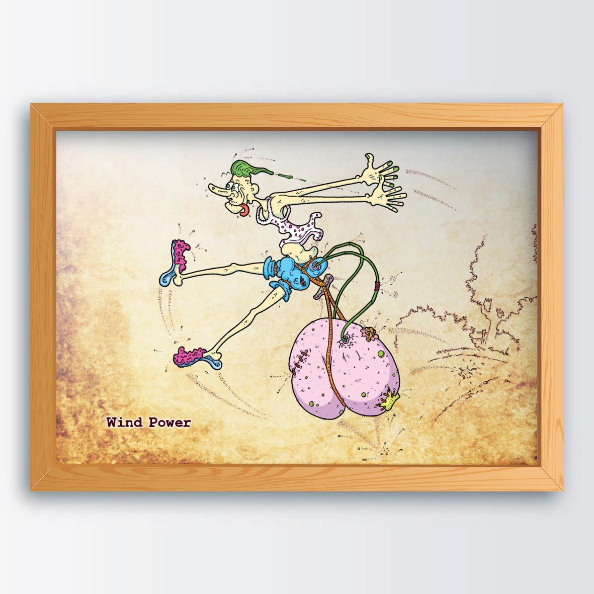 Wind Power Art Print