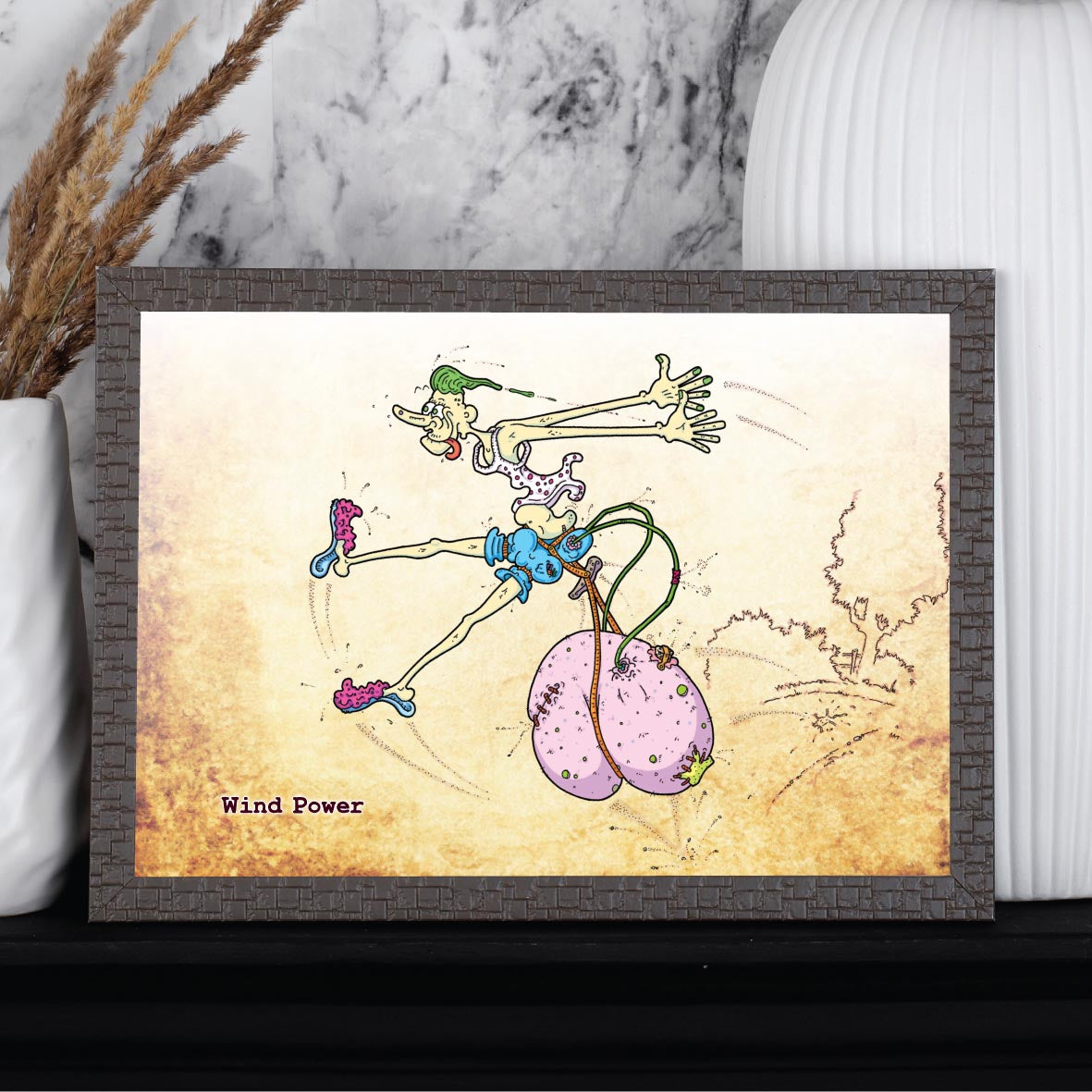 Wind Power Art Print
