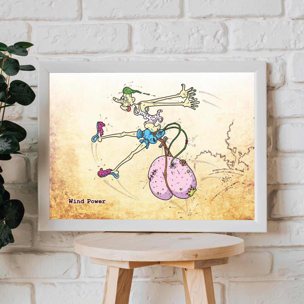 Wind Power Art Print