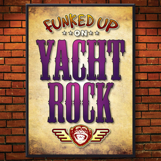 Yacht Rock Art Print / Poster / Birthday Card / Greetings Card