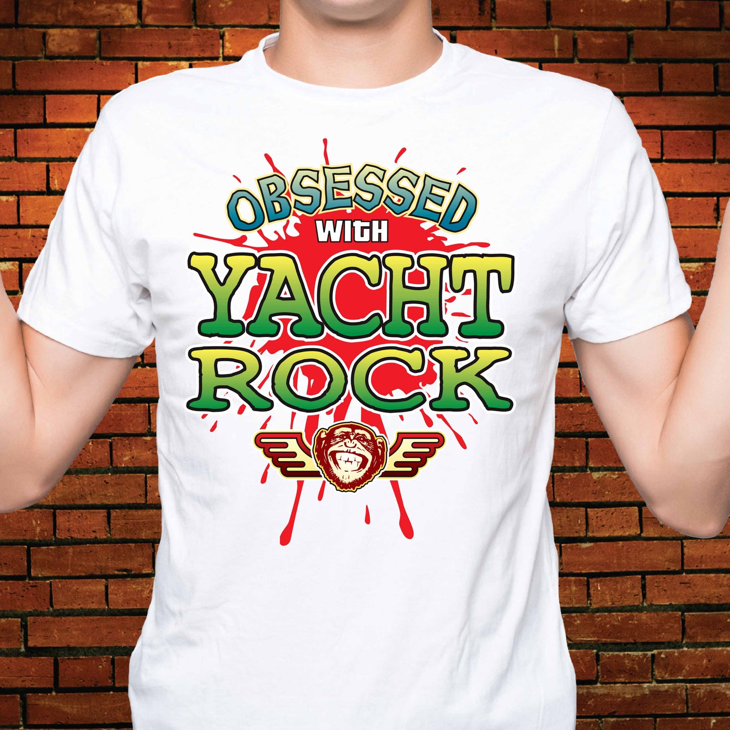 Yacht Rock Obsessed Cotton T-Shirt