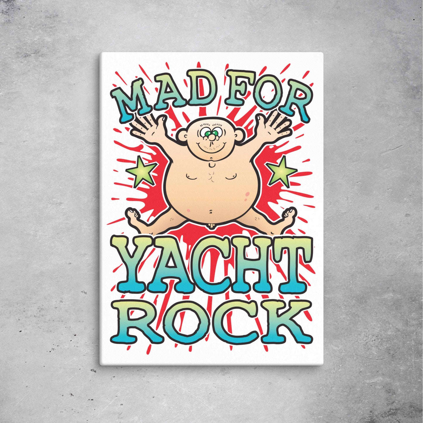 Yacht Rock Canvas Print 51x71cm